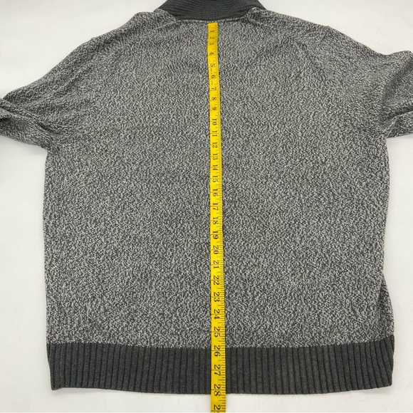 Jos. A. Banks Men's Gray Shawl Collar Sweater Heather Gray Size XL - Picture 9 of 12